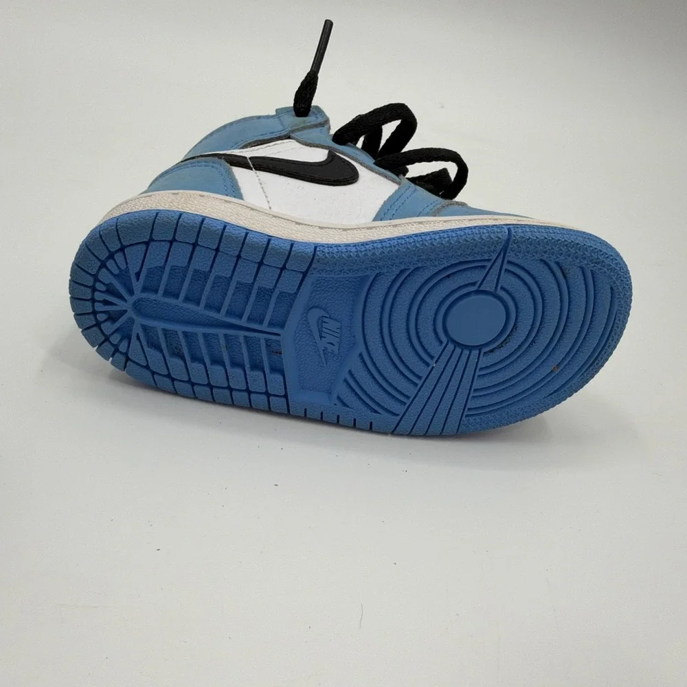 Jordan 1 High University Blue Toddler AQ2665-134 Air Jordan Retro UNC‎ 1s Sz 6C